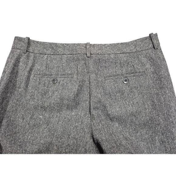 NWT Eddie Bauer Blakely Fit Black/White Wool Tweed Trouser lined Sz 16 - Picture 8 of 8